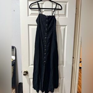 Universal Thread Black Backless Dress